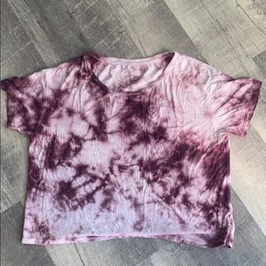 PINK TIE-DYE with POCKET shirt